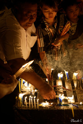 Rangoon,Pagode de Swedagon,La fête des Lumières
