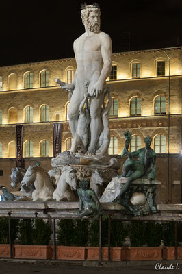 Florence,Fontaine de Neptune