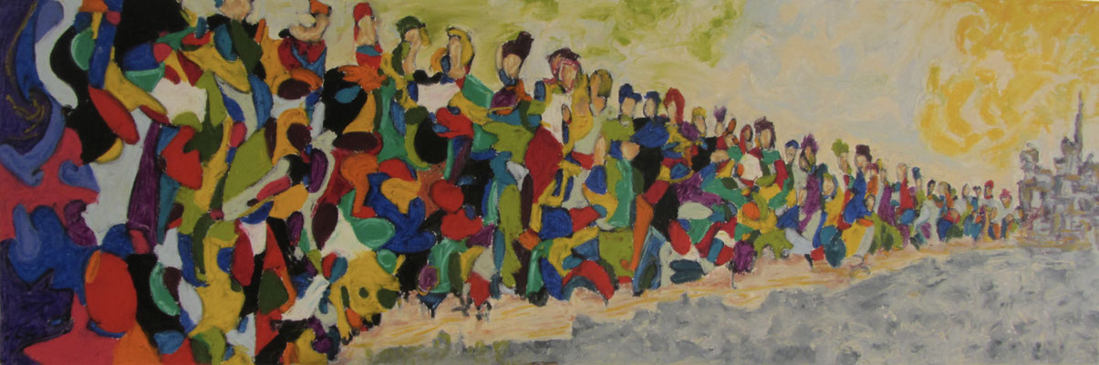 Together XIII 150 x 50 cm 