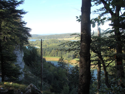 Découverte des quatre lacs