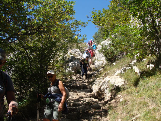 Descente du Pic de l'Aigle