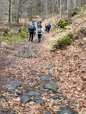 Montée en direction de Buet