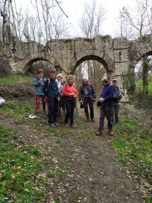 Vestiges de l'aqueduc aux Granges