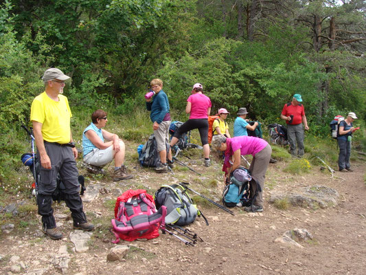 Une petite pause après tous les passages difficiles