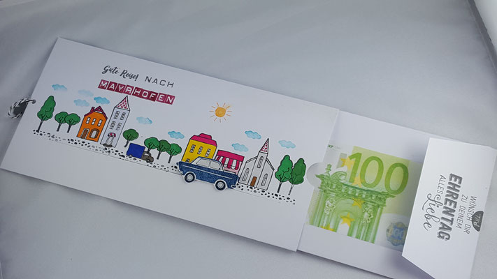 Am Ende ist ein Fach für Geld oder einen Gutschein