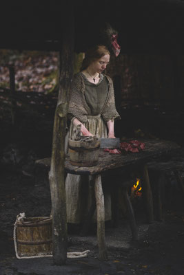 Various 1000 A.C. inspired dresses, aprons and tunics for Witte Wieven (2023)