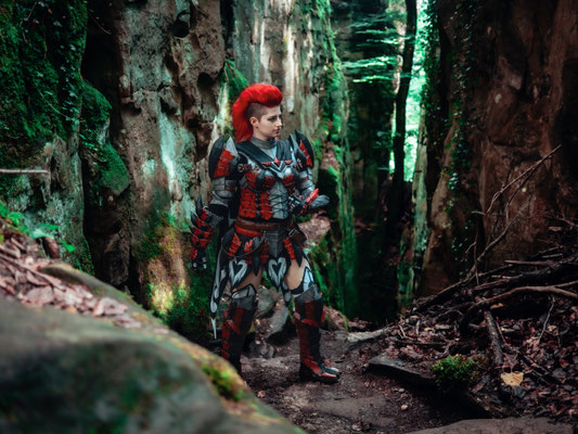 Monster Hunter armour for private cosplay client.