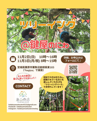 ツリーイング体験は大人も子ども、初めての方も経験者もok！ 普段は見れない高さからの景色は、何にも変え難い経験となるはずです。