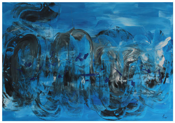 BLAUE WELLE, 2019