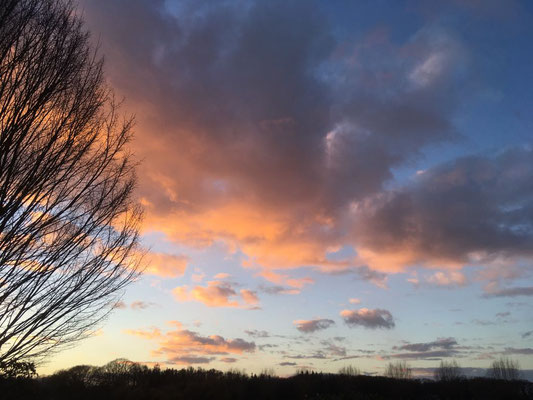 Abendstimmung im Ambergau