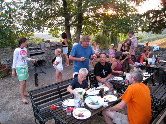 Dinner Mugello 2008