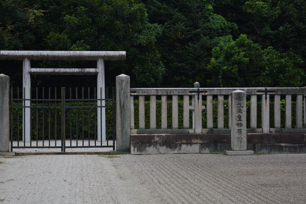 宮内庁地の間隙  公園城の治部池と桓武天皇陵～墓場放浪記～
