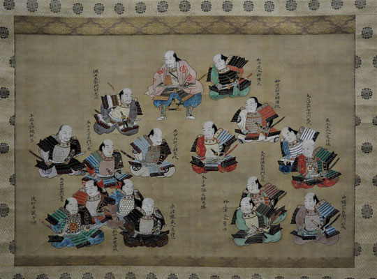 本多忠勝と徳川十六神将図絵 浜松市博物館 - daitakuji 大澤寺 本多忠勝と徳川十六神将図絵 浜松市博物館 - daitakuji 大澤寺