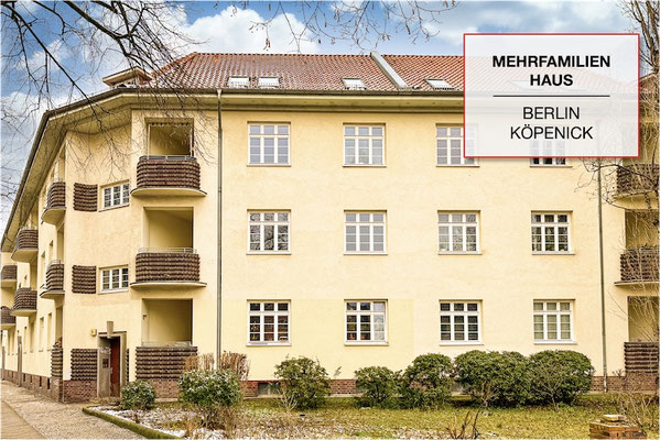 Verkauftes Mehrfamilienhaus in Berlin-Köpenick als Referenz für Zinshausverkauf