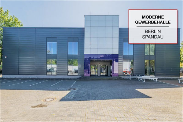 Verkaufte moderne Gewerbehalle in Berlin-Spandau
