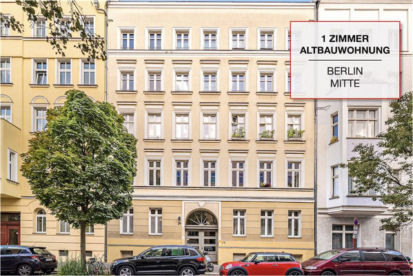 Verkaufte 1-Zimmer-Altbauwohnung in Berlin-Mitte in klassischem Wohnhaus