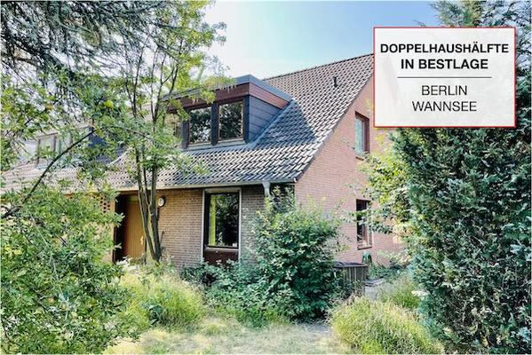 Doppelhaushälfte in Bestlage Berlin Wannsee – Referenz Bergen Real Estate