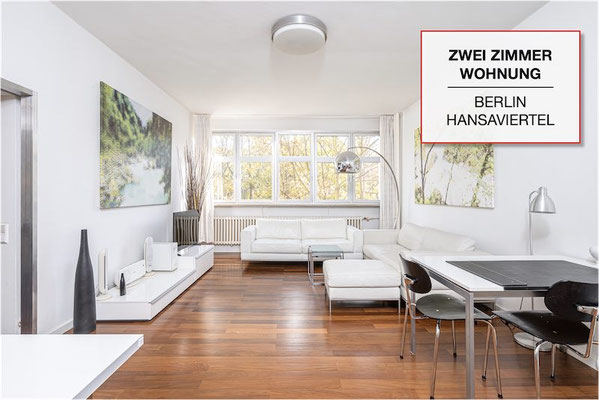 Verkaufte 2-Zimmer-Wohnung im Berliner Hansaviertel mit modernem Wohnbereich