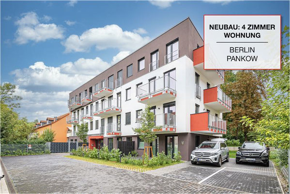 Verkaufte 4-Zimmer-Neubauwohnung in Berlin-Pankow mit Balkonen
