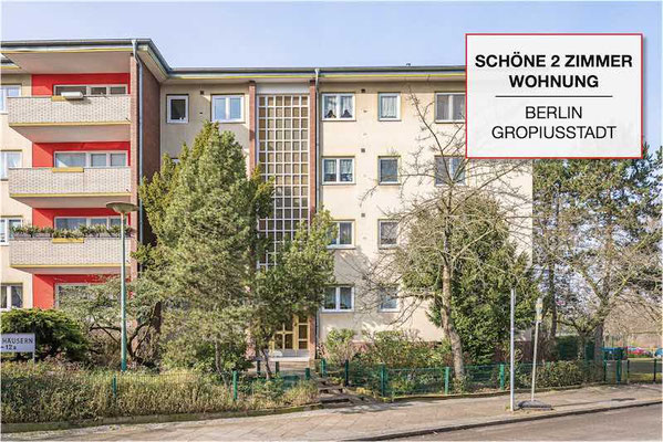 Verkaufte 2-Zimmer-Wohnung in Berlin-Gropiusstadt mit Balkon und grüner Wohnanlage