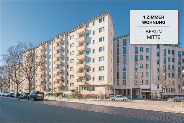 Verkaufte 1-Zimmer-Wohnung in Berlin-Mitte in urbaner Wohnlage