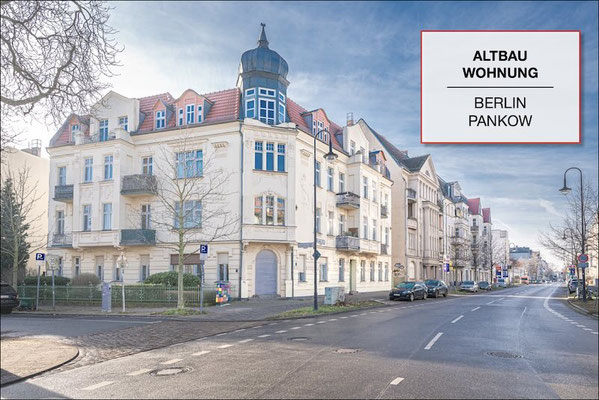 Klassische Altbau Fassade in Berlin