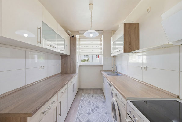 Einbauküche der vermieteten 3-Zimmer-Wohnung in Berlin-Neukölln