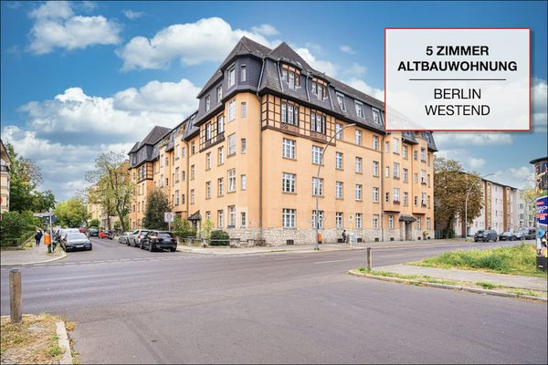 Verkaufte 5-Zimmer-Altbauwohnung in Berlin-Westend in repräsentativem Eckhaus