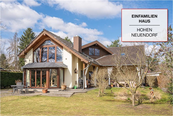 Verkauftes Einfamilienhaus in Hohen Neuendorf mit Garten und Wintergarten