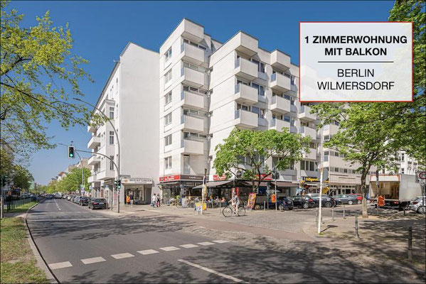 Verkaufte 1-Zimmerwohnung mit Balkon in Berlin-Wilmersdorf