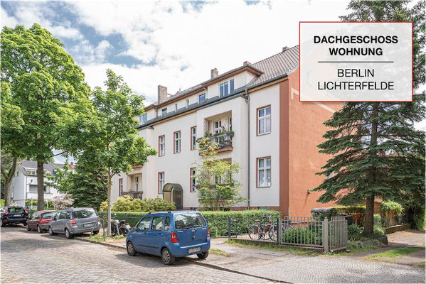 Verkaufte Dachgeschosswohnung in Berlin-Lichterfelde in ruhiger Wohnlage