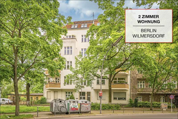 Verkaufte 2-Zimmer-Wohnung in Berlin-Wilmersdorf in grüner Wohnstraße