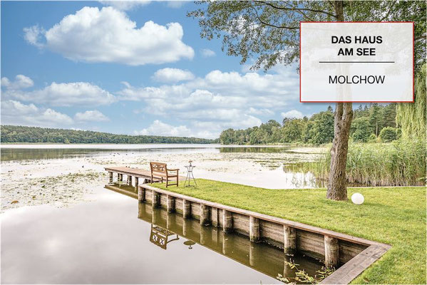 Verkauftes Seegrundstück mit Haus am Wasser in Brandenburg als Grundstücksreferenz von Bergen Real Estate