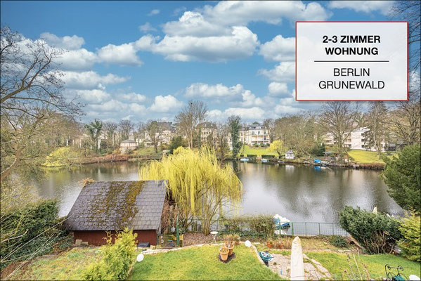 Verkaufte 2- bis 3-Zimmer-Wohnung in Berlin-Grunewald mit Wasserblick
