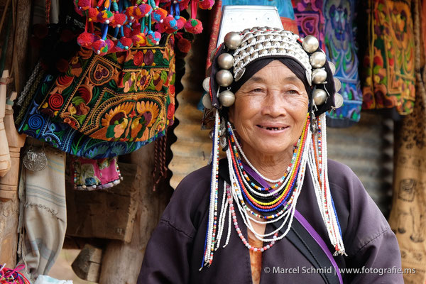 Karen Village in Nordthailand