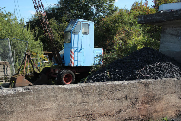 Bagger im BW Nördlingen