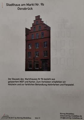 Vorbildhaus "Stadthaus am Markt Nr. 9b"