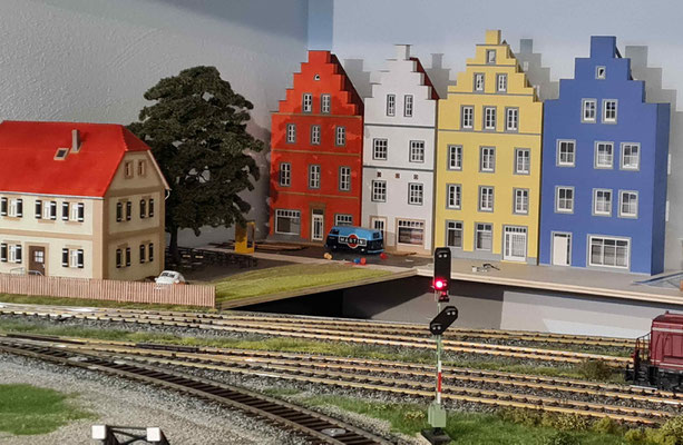 Das Ensemble hat seinen Platz eingenommen