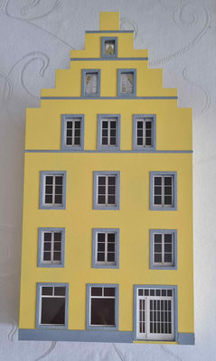 Die Fassade ist fertiggestellt