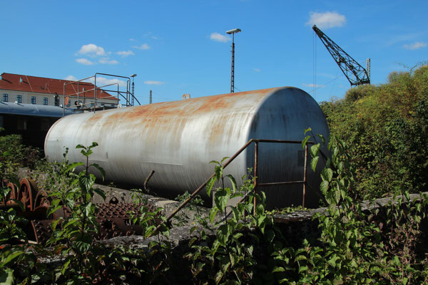 Tank 2019, doch gehört der zur Tankanlage? Nicht bekannt.