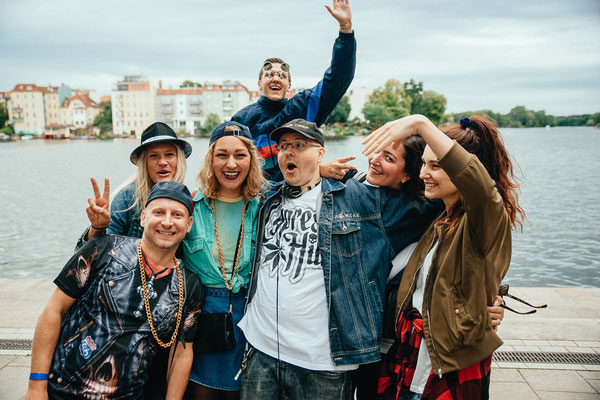 Professionelles Foto einer Sommerfeier in Berlin