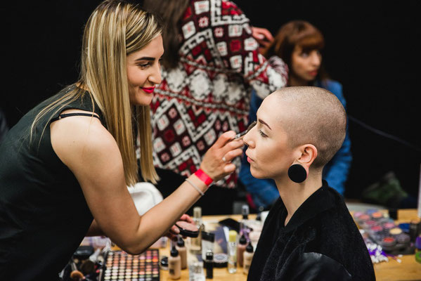 Eventfotograf auf einer Modenschau in Berlin