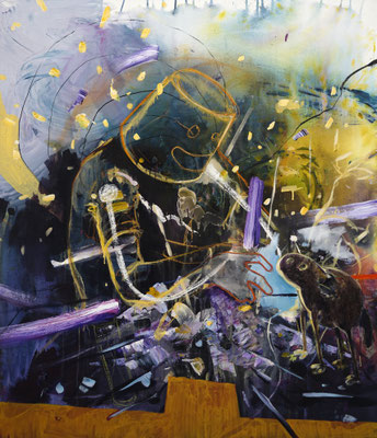 Philipp Kummer | stare into what is not yet | 2025 | 130x110