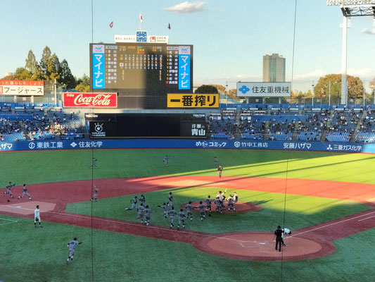 優勝の瞬間 ①