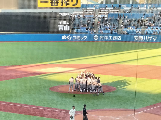 優勝の瞬間 ②