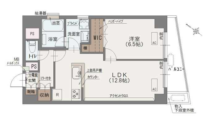 南青山セピアコート403　間取り