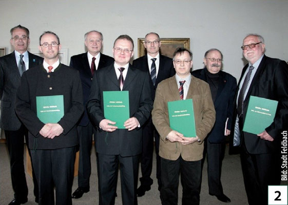 Ein Tischlermeister unter lauter Doktoren und Professoren.