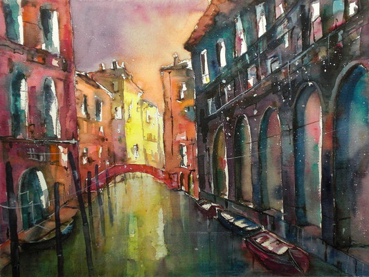 Venedig, Rio di Santa Maddalena  50 x 65