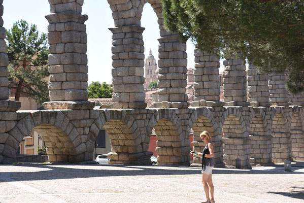 Het aquaduct van Segovia