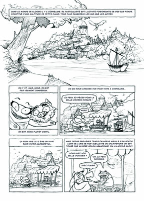 bd-storyboarder-storyboard-encrage-ink-comics-medieval-fantastique-auteur-personnages-animeaux-jeunesse-gentil-magie-monde-bande-dessinée-duel